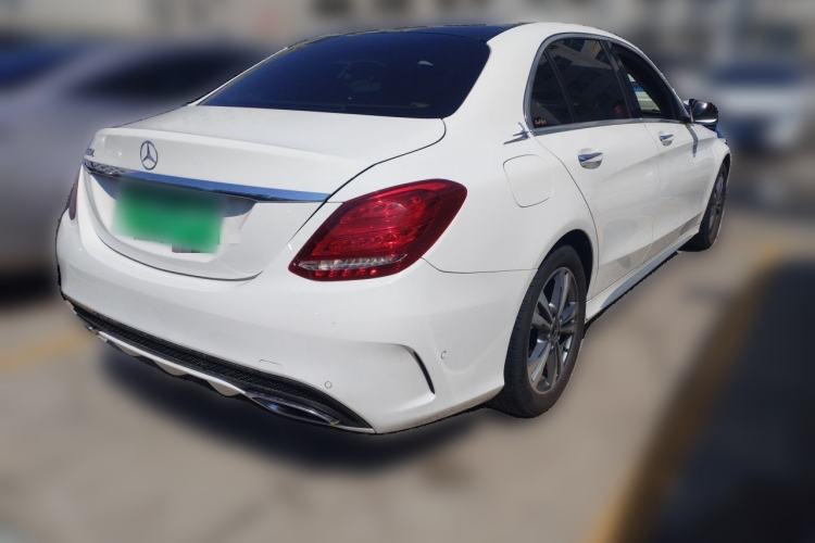 Used Mercedes-Benz C-Class 2017 Facelift C 200 L Sport Edition Rear Right 45 Deg