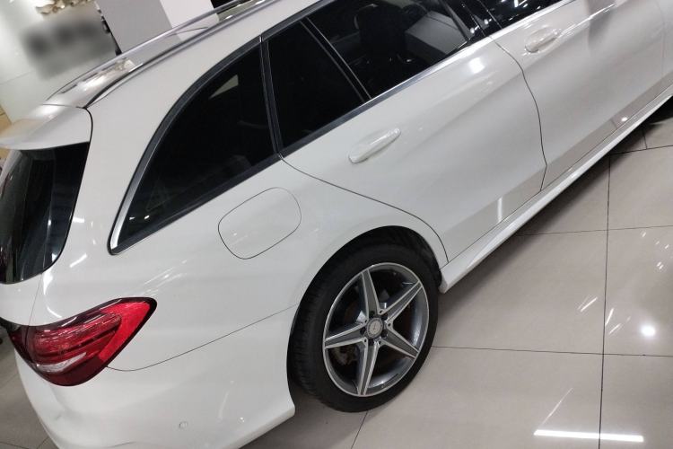 Used Mercedes-Benz C-Class 2017 C 200 station wagon Rear Right 45 Deg