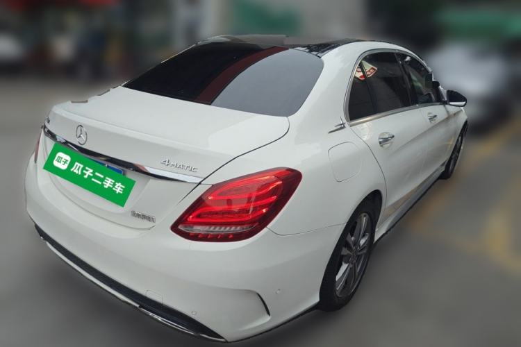 Used Mercedes-Benz C-Class 2017 Facelift C 200 L Sport Edition Rear Right 45 Deg