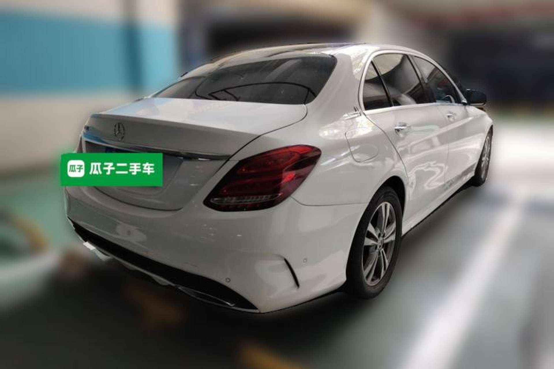 Used Mercedes-Benz C-Class 2017 C 200 L Sport Edition Rear Right 45 Deg