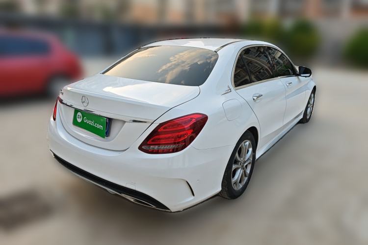 Used Mercedes-Benz C-Class 2017 Facelifted C 180 L Stylish Edition Rear Right 45 Deg