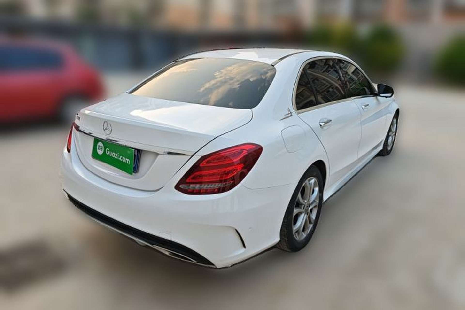 Used Mercedes-Benz C-Class 2017 Facelifted C 180 L Stylish Edition Rear Right 45 Deg