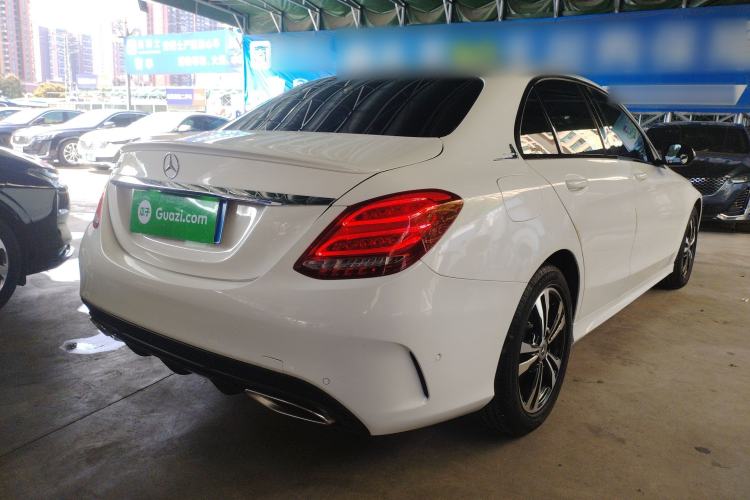 Used Mercedes-Benz C-Class 2017 Restyled C 200 Sport Edition Rear Right 45 Deg