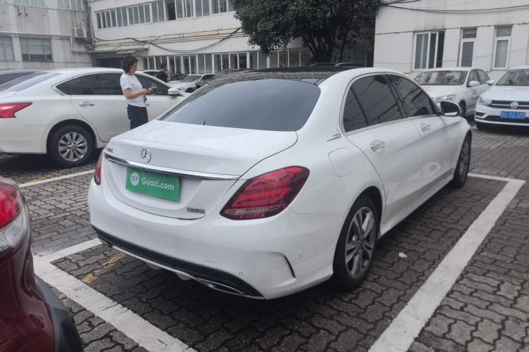 Used Mercedes-Benz C-Class 2017 Facelift C 200 L Sport Edition Rear Right 45 Deg