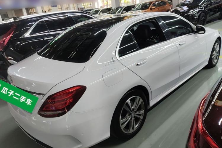 Used Mercedes-Benz C-Class 2017 C 200 L Sport Edition Rear Right 45 Deg