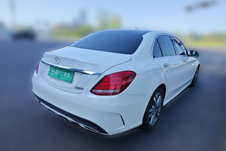 Used Mercedes-Benz C-Class 2017 C 200 L Sport Edition Rear Right 45 Deg