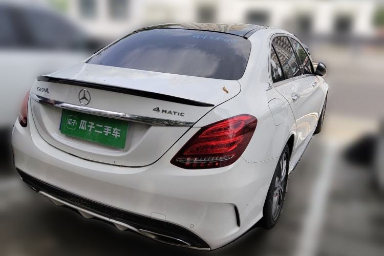 Used Mercedes-Benz C-Class 2017 Facelift C 200 L Sport Edition Rear Right 45 Deg