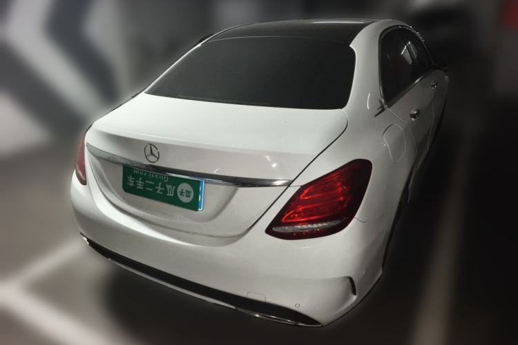 Used Mercedes-Benz C-Class 2017 C 200 L Rear Right 45 Deg