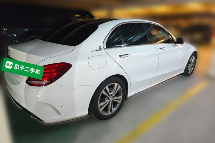 Used Mercedes-Benz C-Class 2017 C 200 L Sport Edition Rear Right 45 Deg