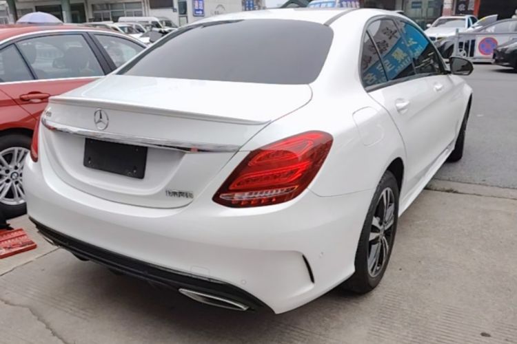 Used Mercedes-Benz C-Class 2017 Restyled C 200 Sport Edition Rear Right 45 Deg