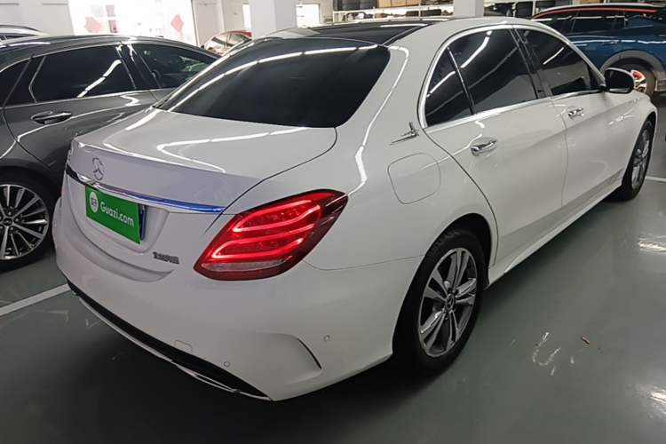Used Mercedes-Benz C-Class 2017 Facelift C 200 L Sport Edition Rear Right 45 Deg
