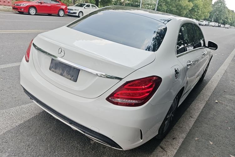 Used Mercedes-Benz C-Class 2017 C 200 L Sport Edition Rear Right 45 Deg