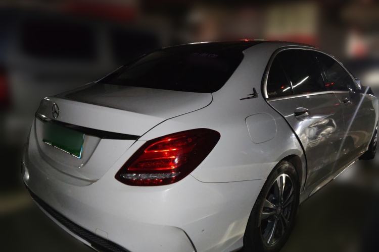 Used Mercedes-Benz C-Class 2017 C 200 L Sport Edition Rear Right 45 Deg