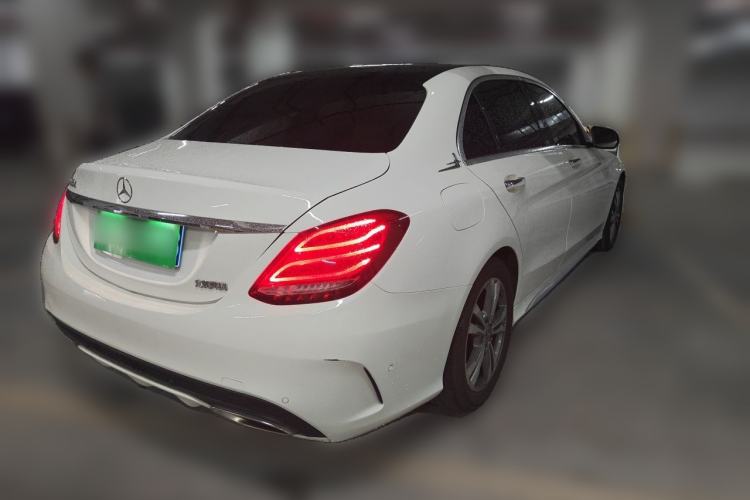 Used Mercedes-Benz C-Class 2017 C 200 L Sport Edition Rear Right 45 Deg