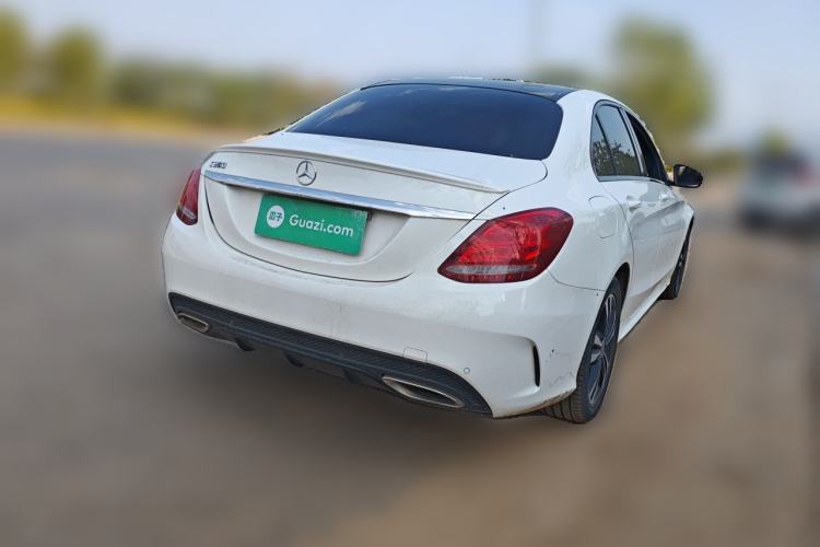 Used Mercedes-Benz C-Class 2017 C 200 Sport Edition Rear Right 45 Deg