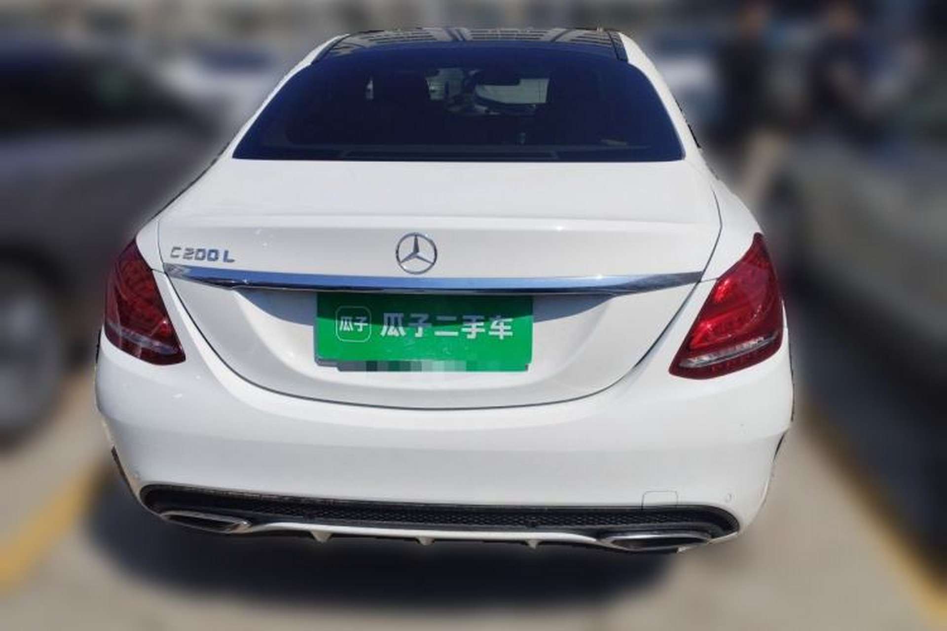 Used Mercedes-Benz C-Class 2017 Facelift C 200 L Sport Edition Rear