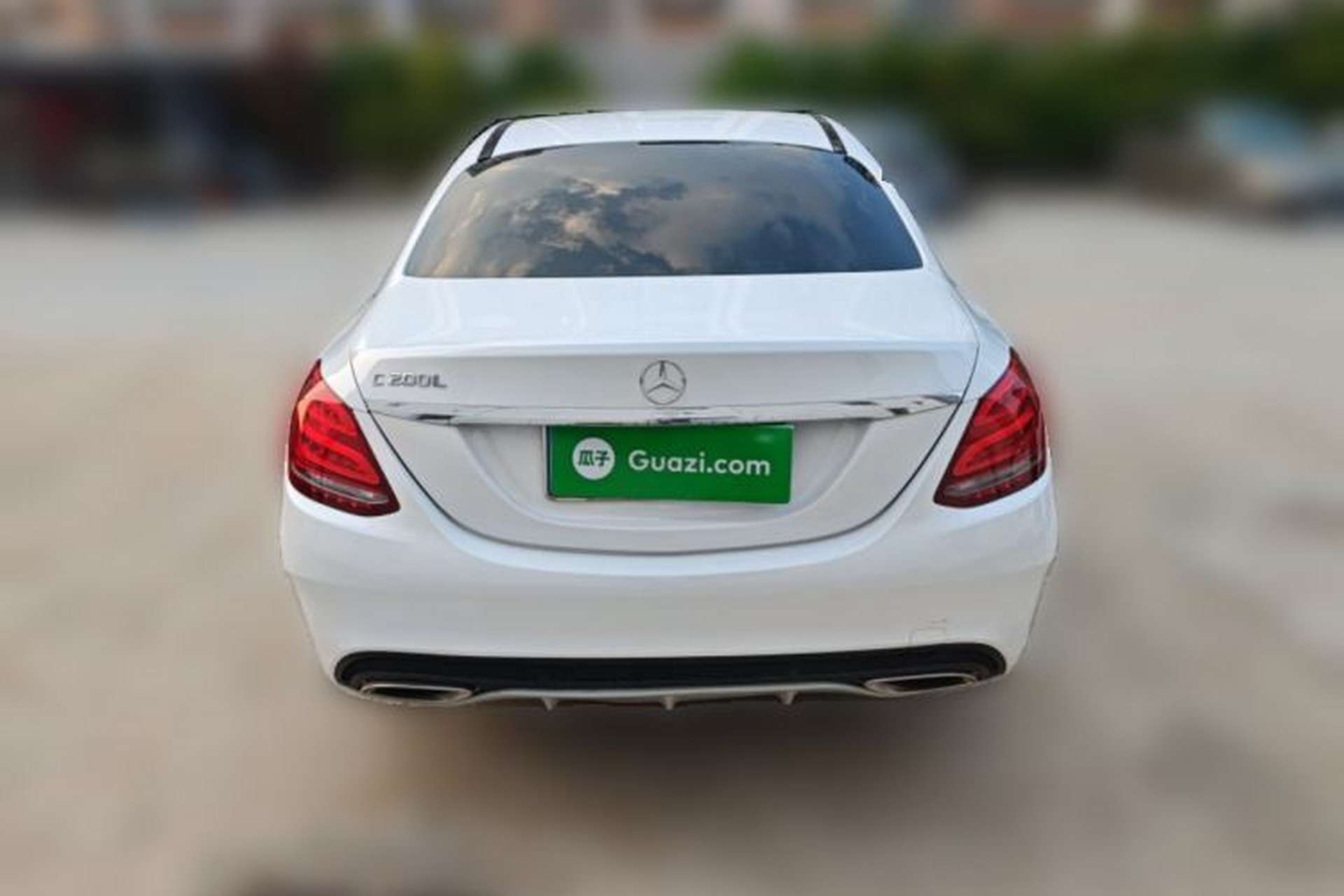 Used Mercedes-Benz C-Class 2017 Facelifted C 180 L Stylish Edition Rear