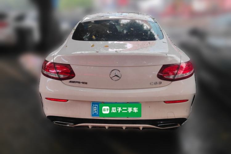 Used Mercedes-Benz C-Class 2017 Facelift C 200 Coupe Rear