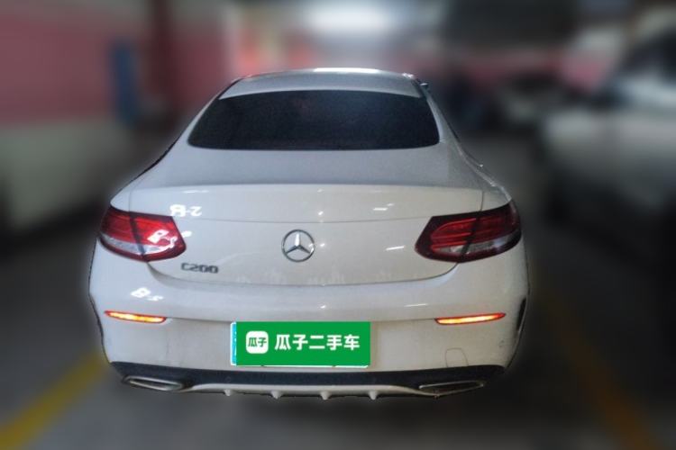 Used Mercedes-Benz C-Class 2017 Facelift C 200 Coupe Rear