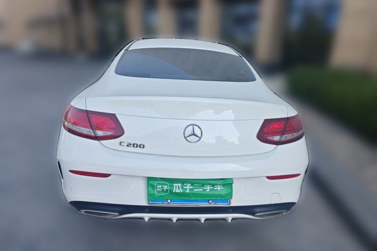 Used Mercedes-Benz C-Class 2017 Facelift C 200 Coupe Rear