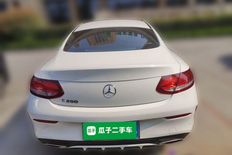 Used Mercedes-Benz C-Class 2017 Facelift C 200 Coupe Rear