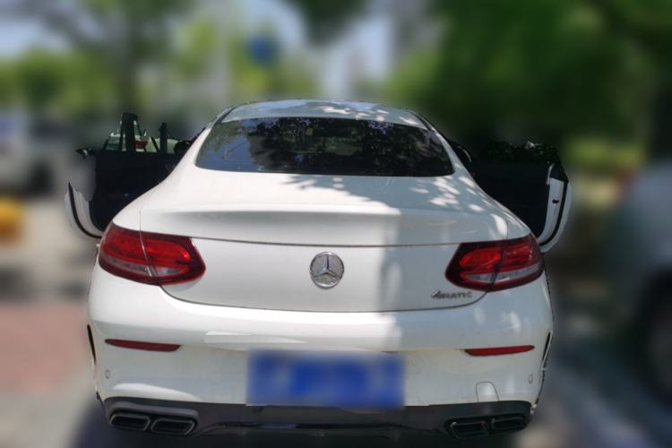 Used Mercedes-Benz C-Class 2017 C 200 4MATIC Coupe Rear