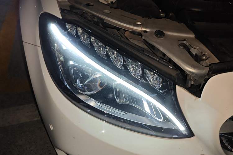Used Mercedes-Benz C-Class 2017 Facelift C 180 Estate Right Front Headlight