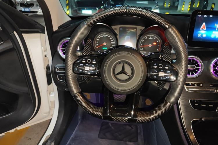 Used Mercedes-Benz C-Class 2017 Facelift C 180 Estate Steering Wheel