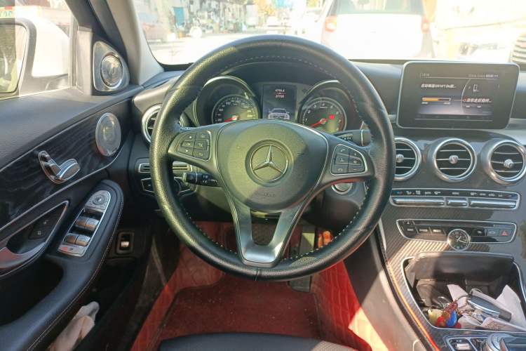 Used Mercedes-Benz C-Class 2017 Facelift C 200 Station Wagon Steering Wheel