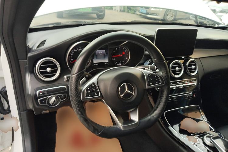 Used Mercedes-Benz C-Class 2017 Facelift C 300 Coupe Steering Wheel