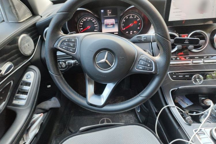 Used Mercedes-Benz C-Class 2017 Facelifted C 180 L Stylish Edition Steering Wheel