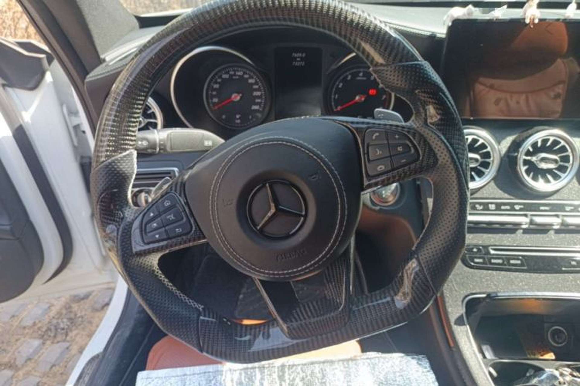Used Mercedes-Benz C-Class 2017 C 200 4MATIC Coupe Steering Wheel