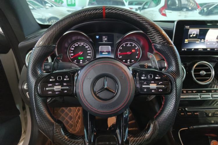 Used Mercedes-Benz C-Class 2017 C 200 4MATIC Coupe Steering Wheel