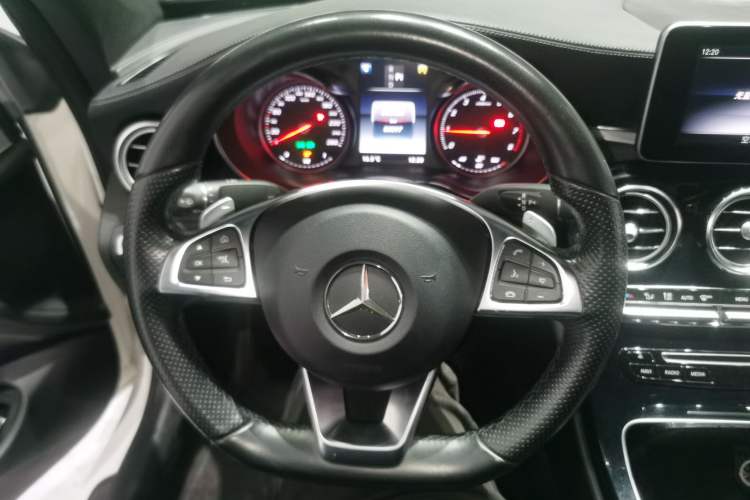 Used Mercedes-Benz C-Class 2017 Facelift C 200 Coupe Steering Wheel