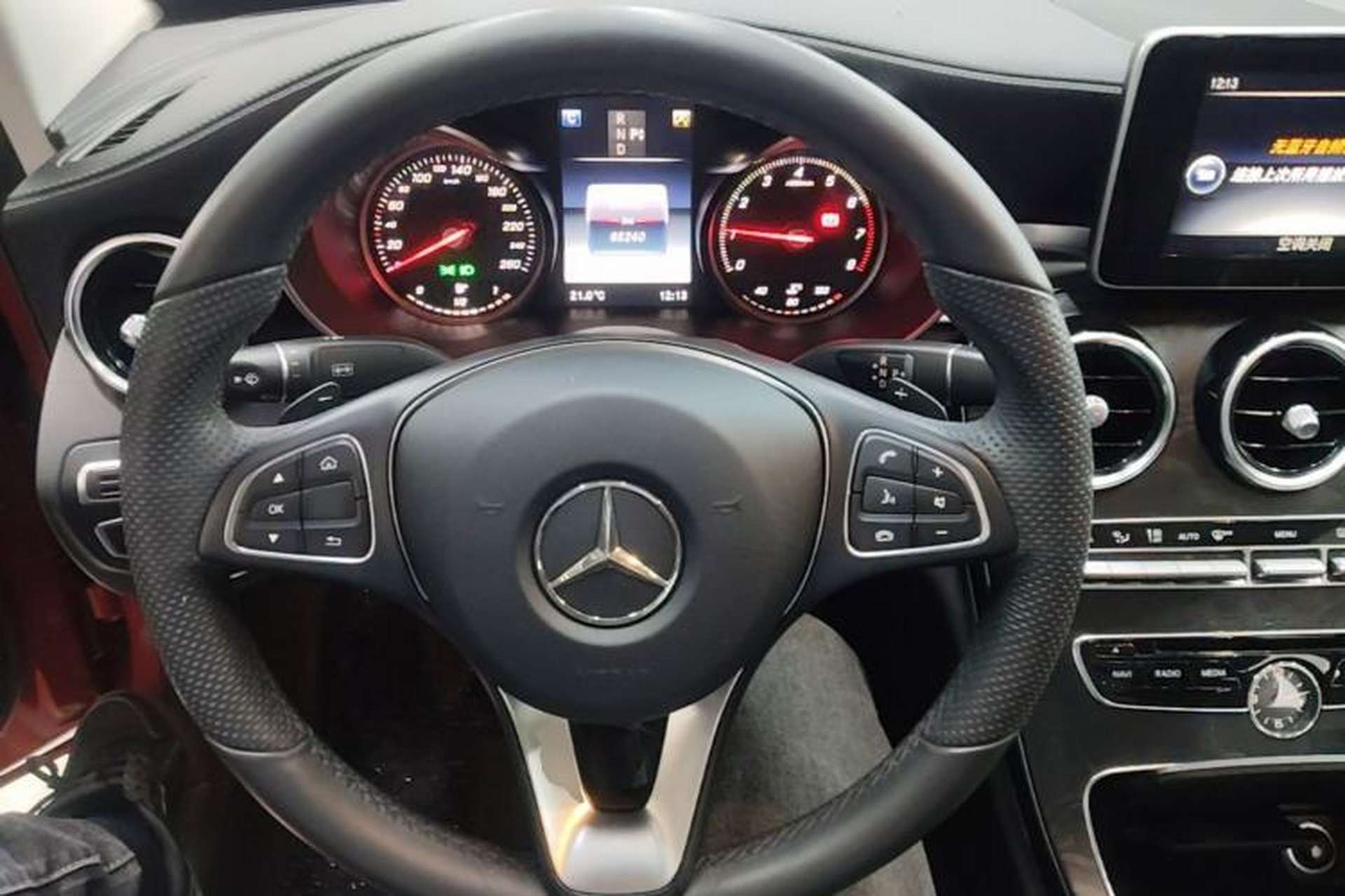 Used Mercedes-Benz C-Class 2017 C 200 L Sport Edition Steering Wheel