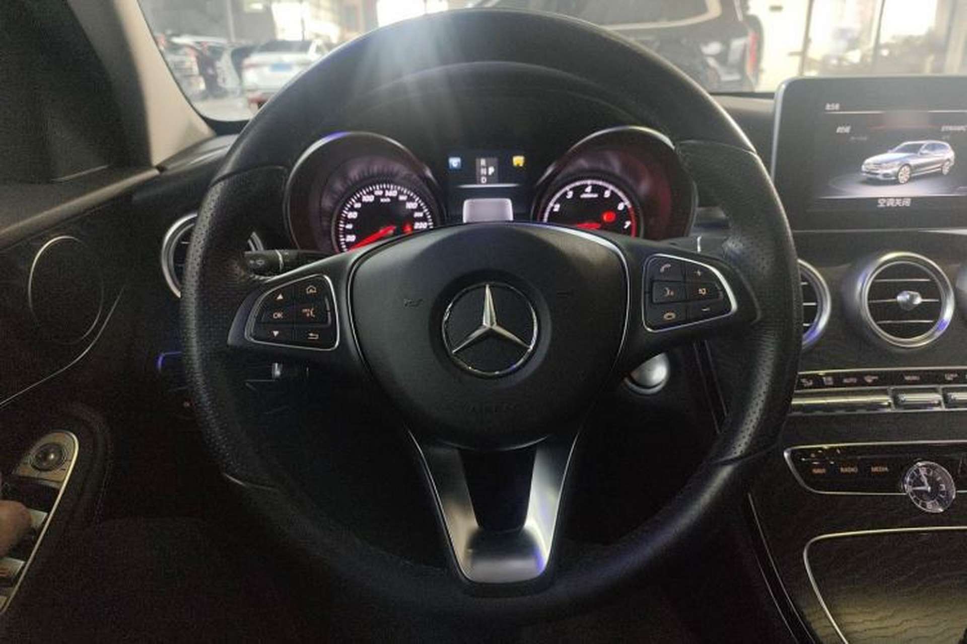 Used Mercedes-Benz C-Class 2017 Facelift C 200 Station Wagon Steering Wheel