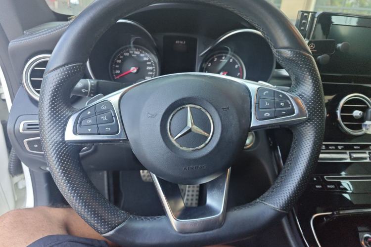 Used Mercedes-Benz C-Class 2017 Facelift C 200 Coupe Steering Wheel