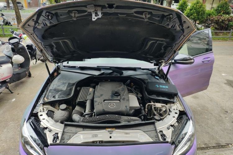 Used Mercedes-Benz C-Class 2017 C 200 Sport Edition Engine Bay