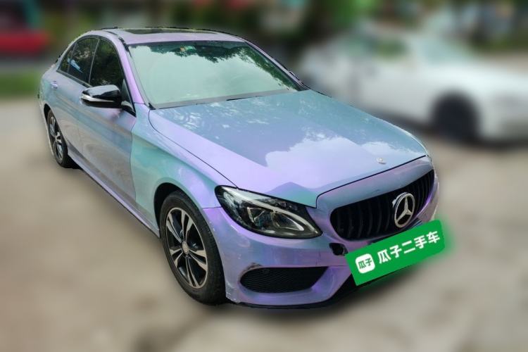 Used Mercedes-Benz C-Class 2017 C 200 Sport Edition Front Right 45 Deg