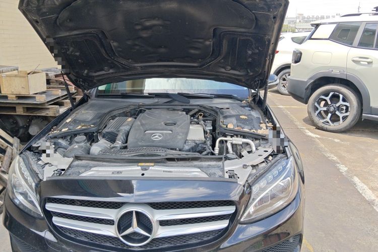 Used Mercedes-Benz C-Class 2018 C 200 L Sport Edition Engine Bay Left
