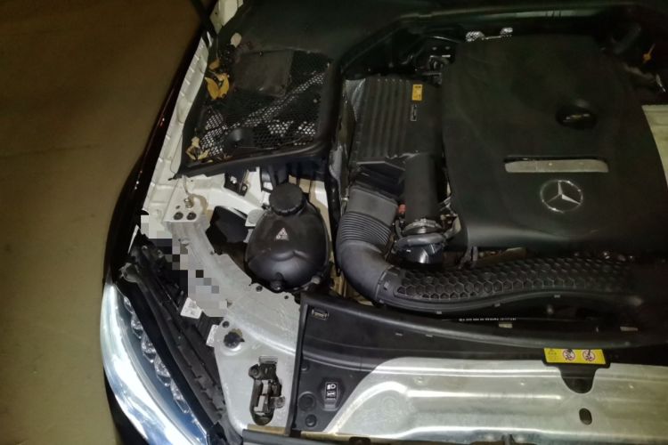Used Mercedes-Benz C-Class 2018 C 200 4MATIC Coupe Engine Bay Right