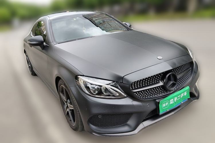 Used Mercedes-Benz C-Class 2018 C 200 Coupe Front Right 45 Deg