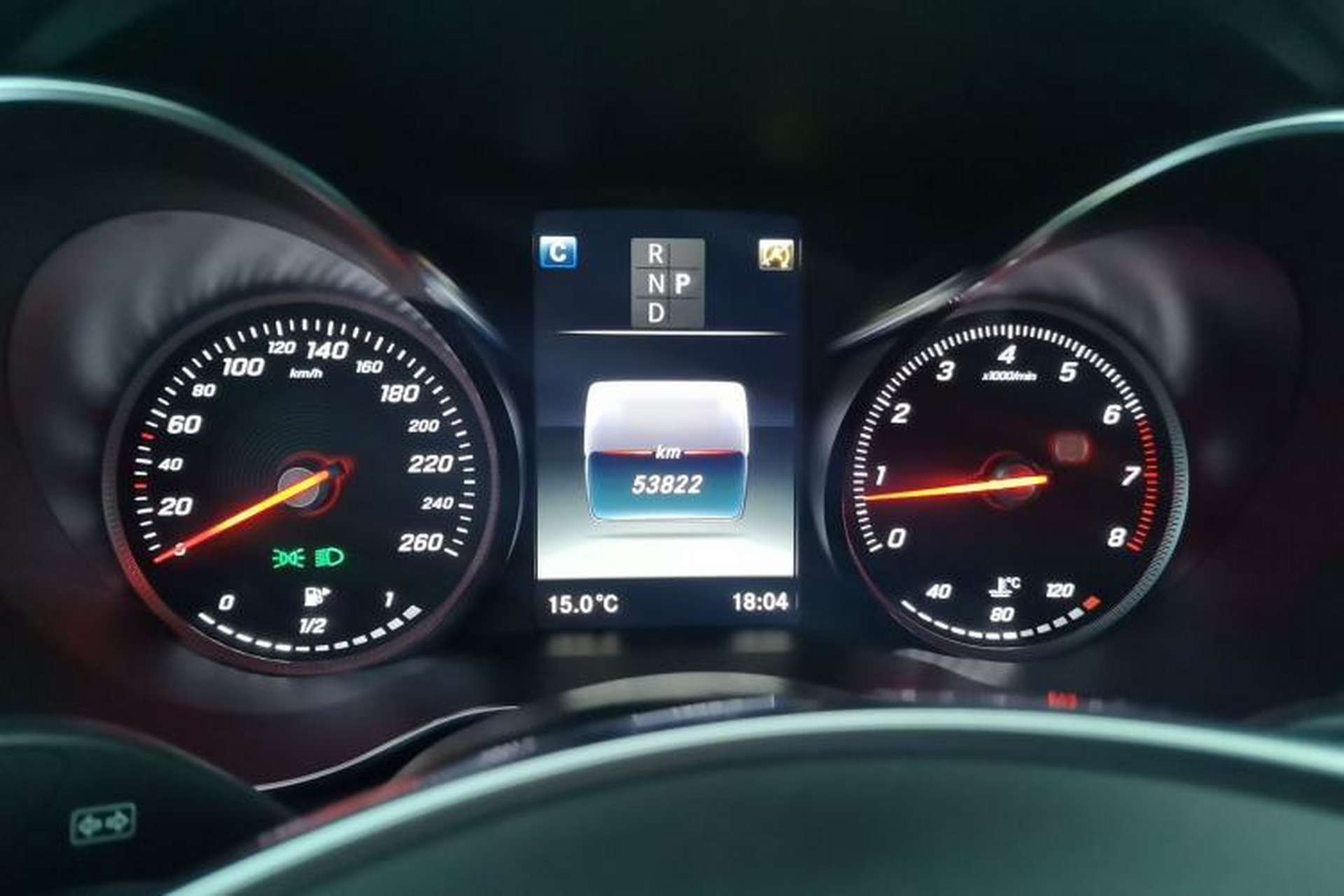 Used Mercedes-Benz C-Class 2018 C 200 4MATIC Coupe Instrument Cluster