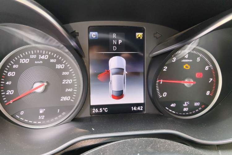 Used Mercedes-Benz C-Class 2018 C 200 Coupe Instrument Cluster
