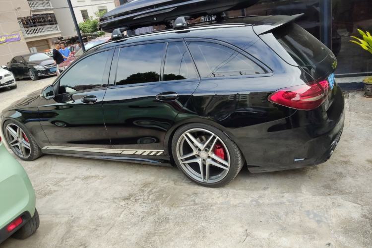 Used Mercedes-Benz C-Class 2018 C 200 Estate Left Side