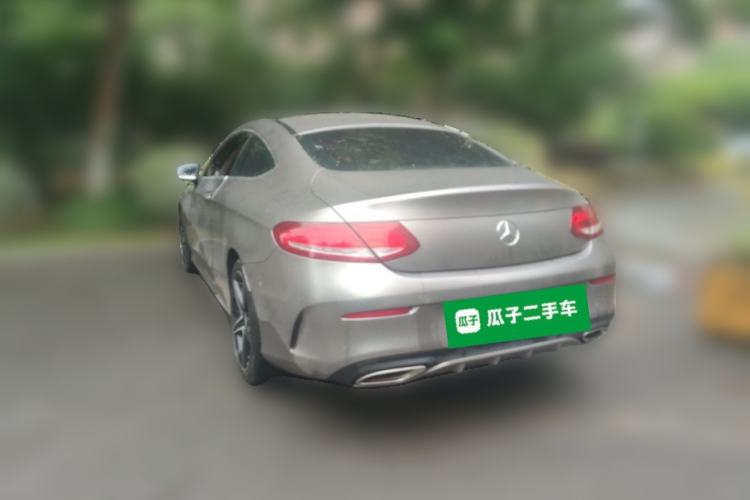 Used Mercedes-Benz C-Class 2018 C 200 Coupe Rear Left 45 Deg