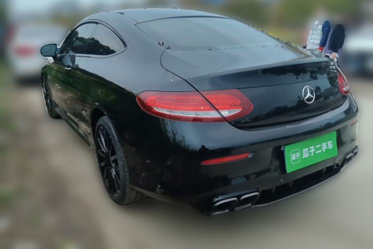Used Mercedes-Benz C-Class 2018 C 200 4MATIC Coupe Rear Left 45 Deg