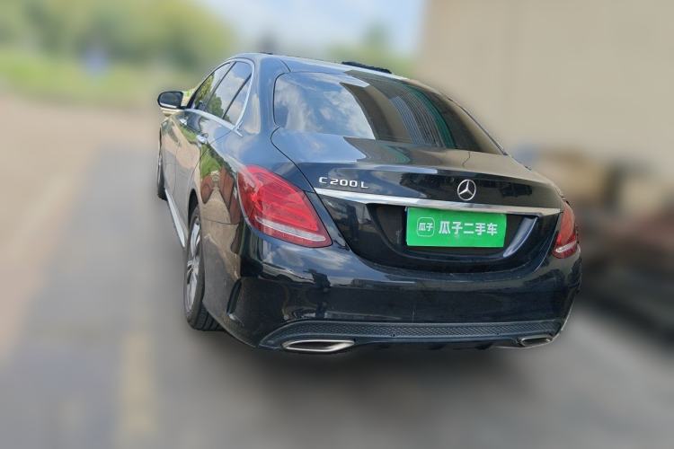 Used Mercedes-Benz C-Class 2018 C 200 L Sport Edition Rear Left 45 Deg