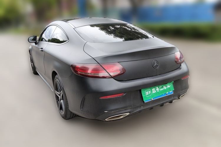 Used Mercedes-Benz C-Class 2018 C 200 Coupe Rear Left 45 Deg