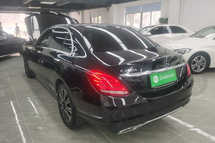 Used Mercedes-Benz C-Class 2018 C 200 L Rear Left 45 Deg